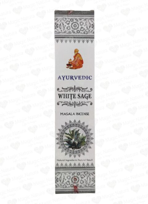 Bețișoare AYURVEDIC White Sage 15g