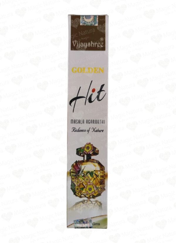 Bețisoare parfumate naturale Golden Hit - Vijayshree 15g