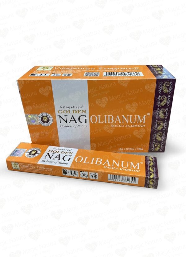 Bețisoare parfumate naturale NAG Olibanum - Vijayshree 15g